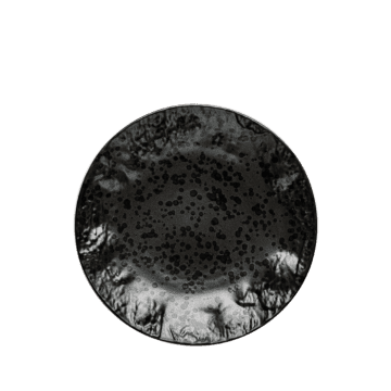 Chrome Dots - Deep Plate 21cm