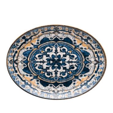 Arabesque Digital - Oval Plate