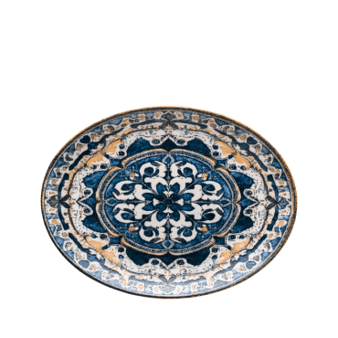 Arabesque Digital - Oval Plate 25cm