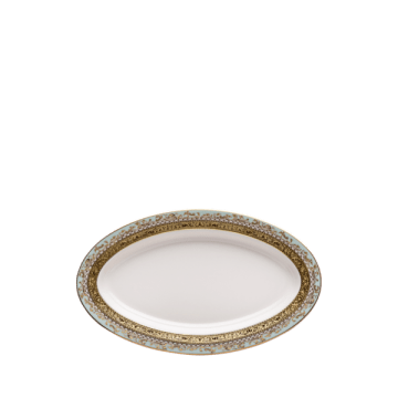 Agadir Turquoise - Oval Plate - Image 2