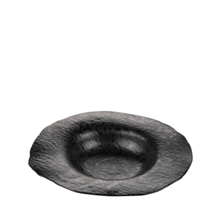 Chrome Dots - Pasta Plate