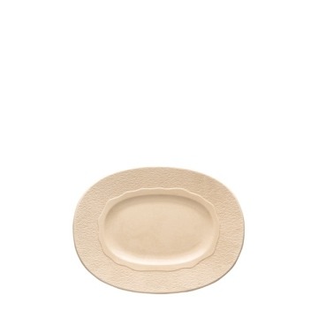 Duetto Beige – Oval Platter 24cm