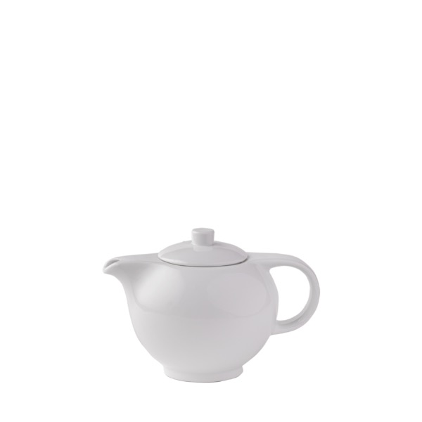 Coupe White - Tea Pot/cover