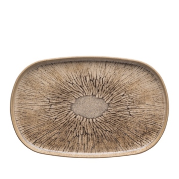 Earth - Oval Plate 34cm