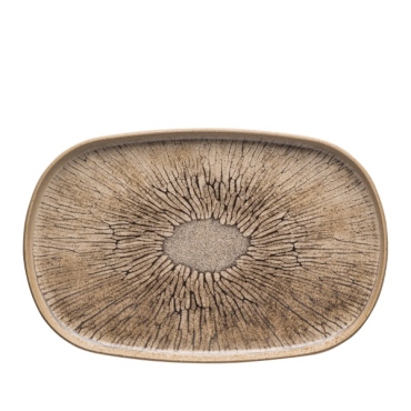 Earth - Oval Plate 34cm