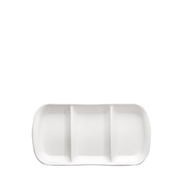 Divided Plate - 3 compartments