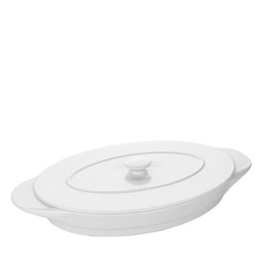 Ovenware with cover