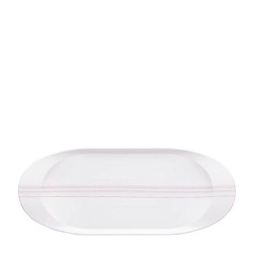 Loop Pink Line - Oval Platter